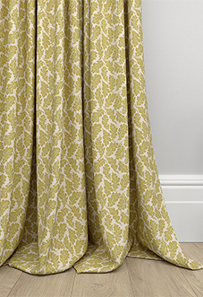 Land & Shore Oak Leaf, Ochre - Made to Measure Curtains